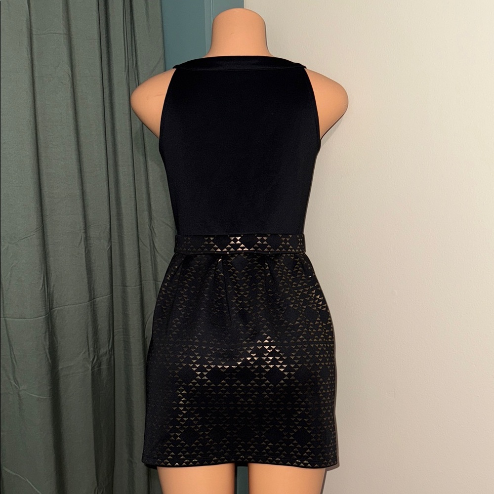 Epic Threads Black Studded Mini Dress - Picture 4 of 5